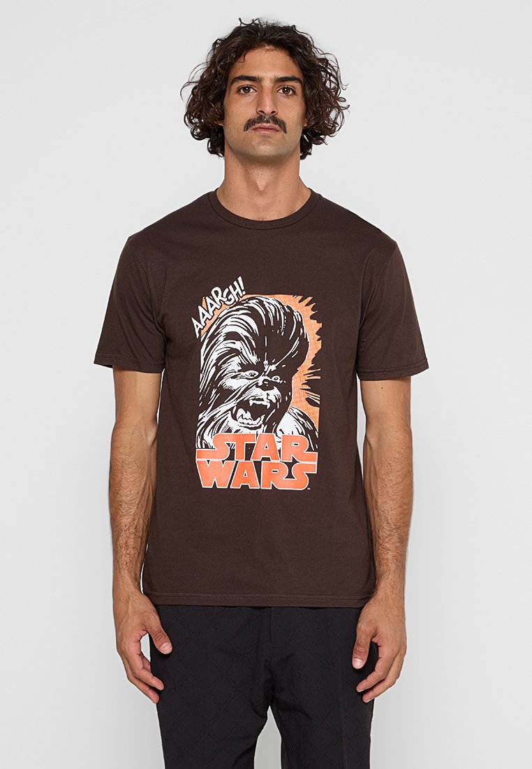 Star Wars T-shirt print bruin Star Wars T-shirt print bruin