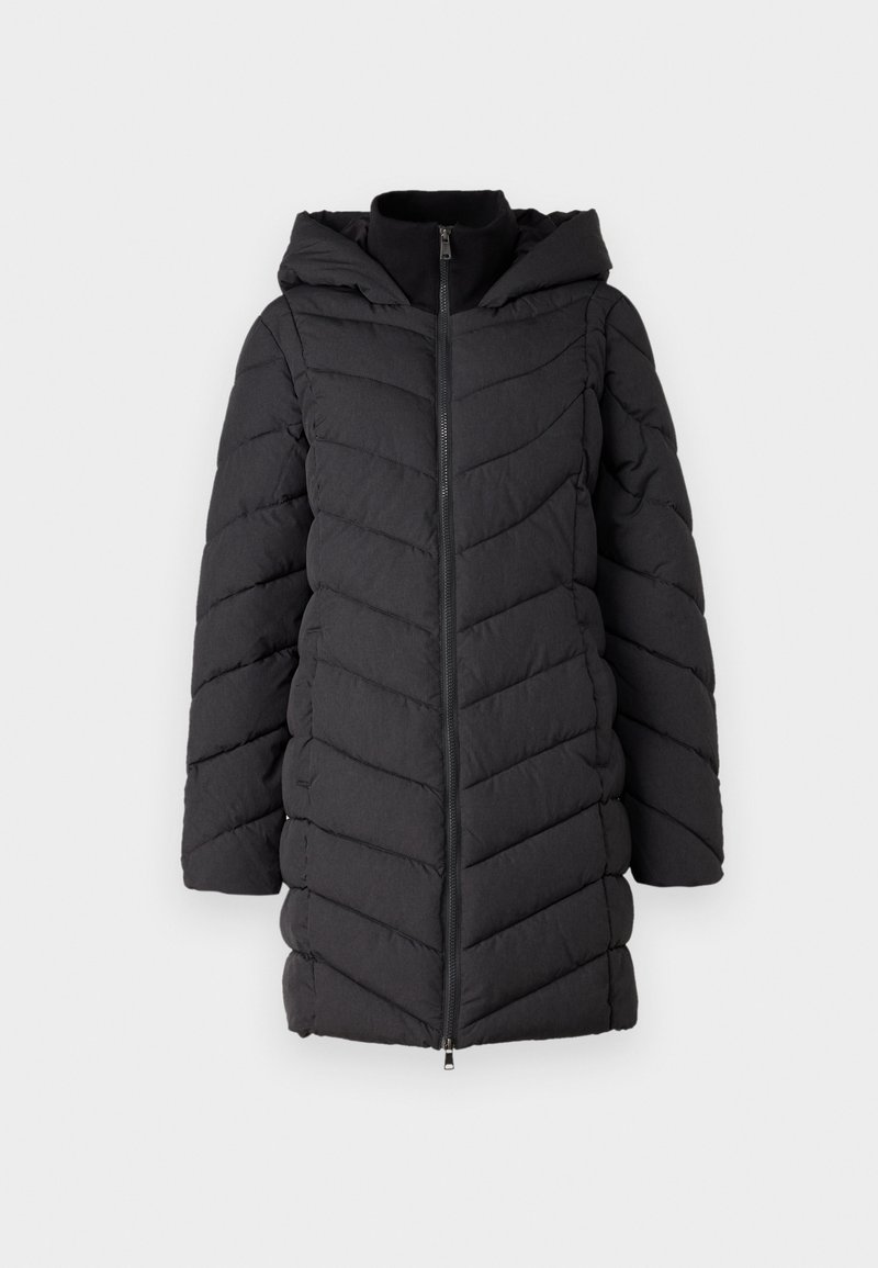 Only Wintermantel donkergrijs