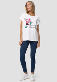 Re:Covered MICKEY MOUSE COLOURFUL POSE - Printtipaita - ecru