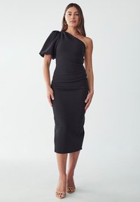 BWLDR KITA MIDI DRESS - Shift-haljina - black