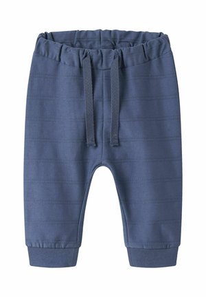 JOGGINGHOSE BIO-BAUMWOLL - Tracksuit bottoms - vintage indigo