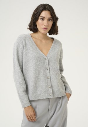 Kaffe KASYLVIE - Cardigan - grey melange