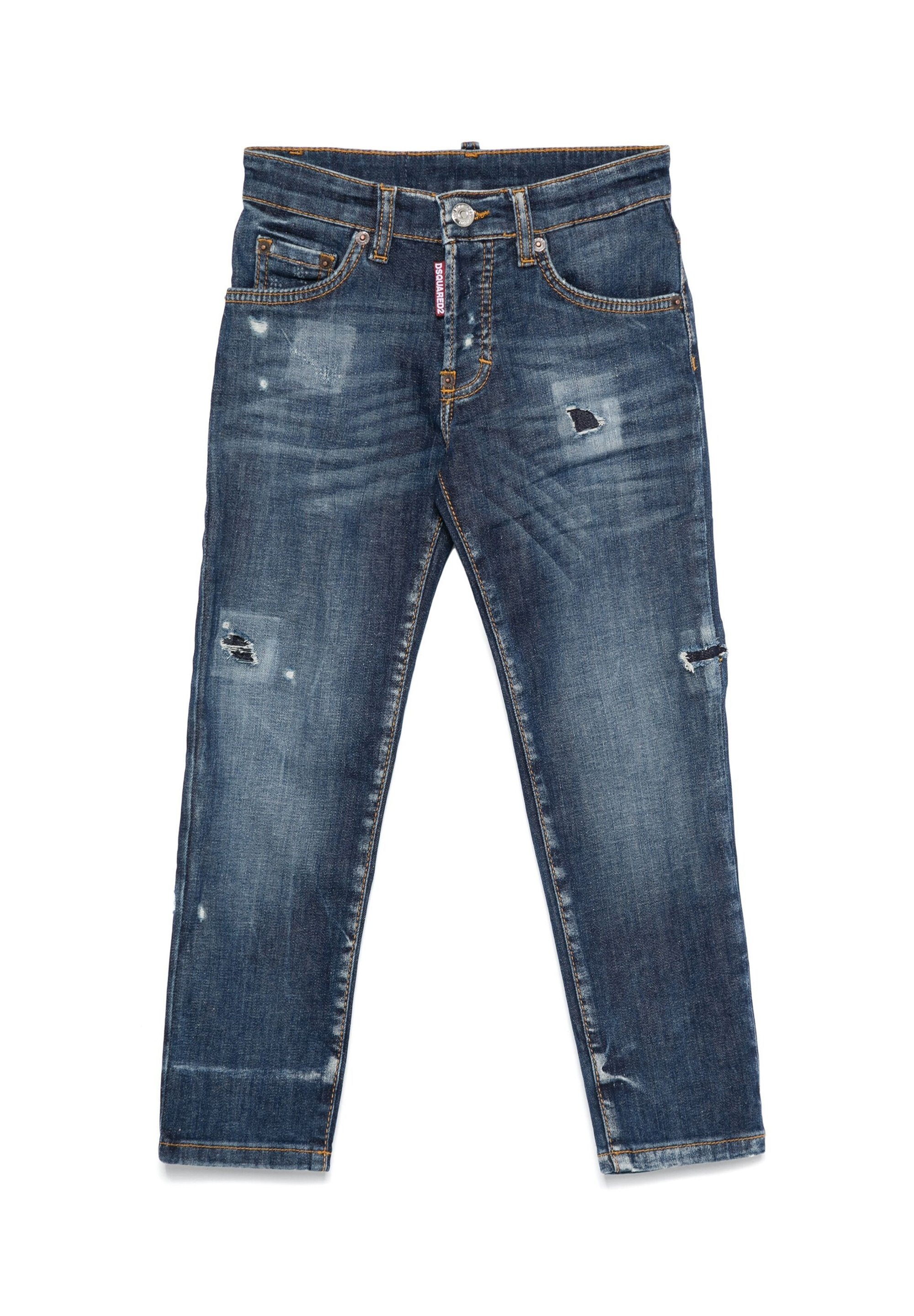 Dsquared2 Jeans a sigaretta celeste