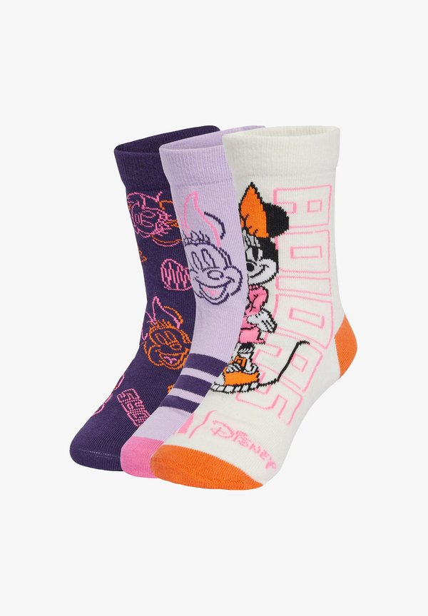 DISNEY MINNIE MOUSE 3 PACK - Socks