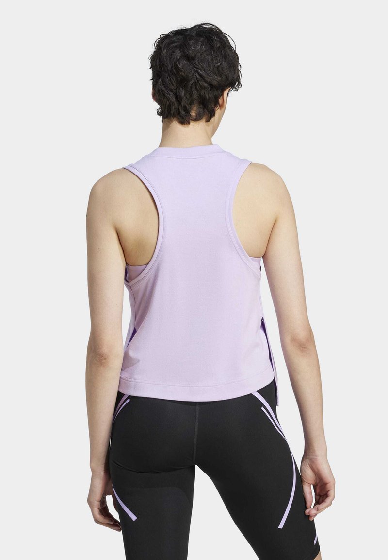 adidas response sleeveless tee