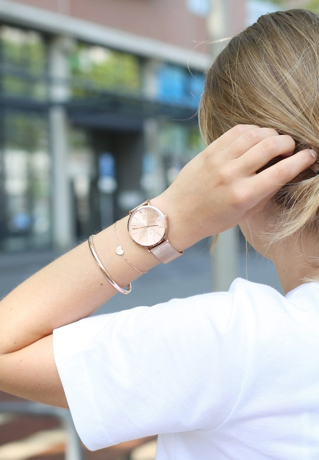 Lucardi Armband - rose/roségoudkleurig - Zalando.nl