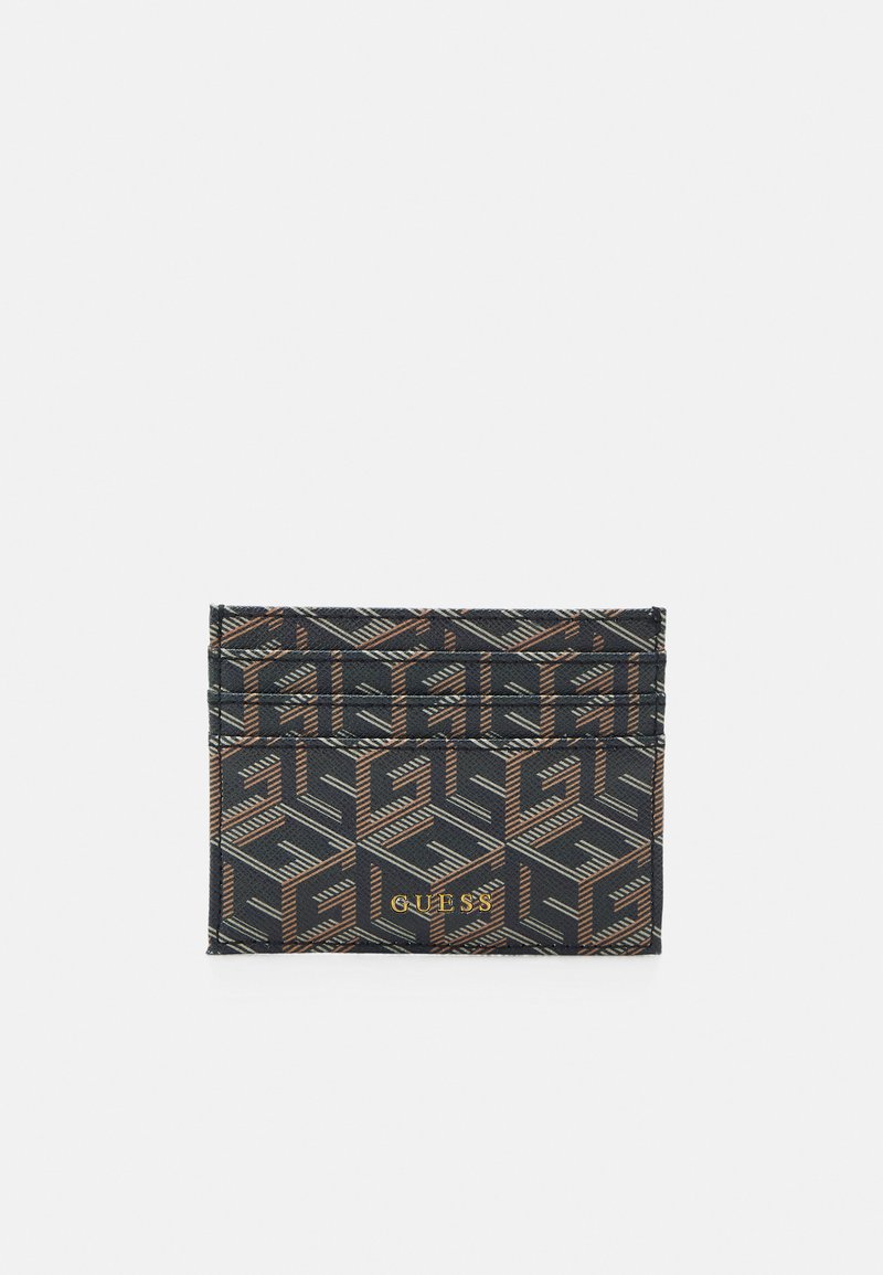 Guess EDERLO CARD CASE UNISEX Lommebok black/svart Zalando.no