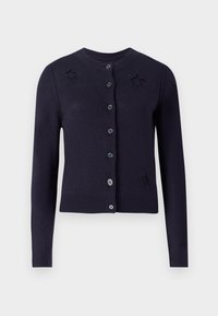 ALPHA SECO STARS USED - Cardigan - encre
