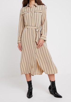 Skjortklänning - beige