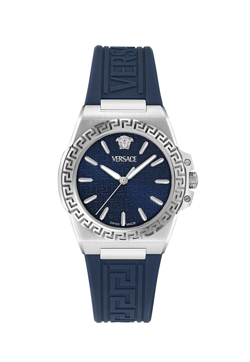 Versace - QUARTZ ANALOG GRECA REACTION - Watch - blue, Enlarge