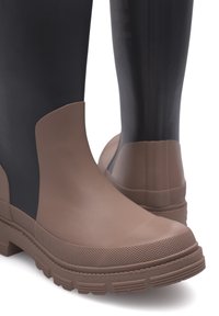 Woden Bottes en caoutchouc - black cortado