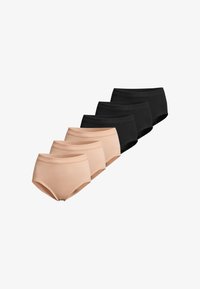 Niewybrane, schwarz beige