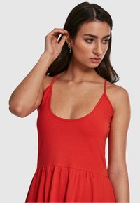 Urban Classics Rochie de zi - bloodorange