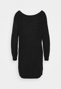 Missguided Stickad klänning - black