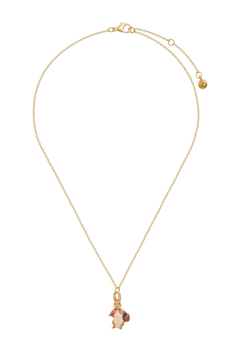 FABLE ENGLAND Peter Rabbit Cotton-tail - Collier - gold-coloured/doré ...