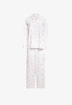 Marks & Spencer, SEERSUCKER CHERRY PRINT - Pyjama set - white mix