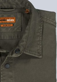 Denim jacket - oliv