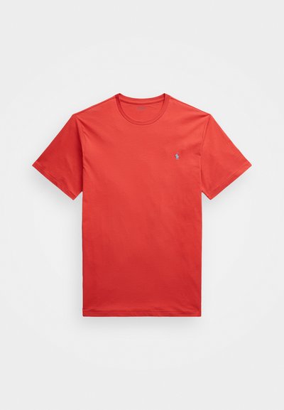 Polo Ralph Lauren Big & Tall JERSEY CREWNECK T-SHIRT - T-shirt - bas - post red