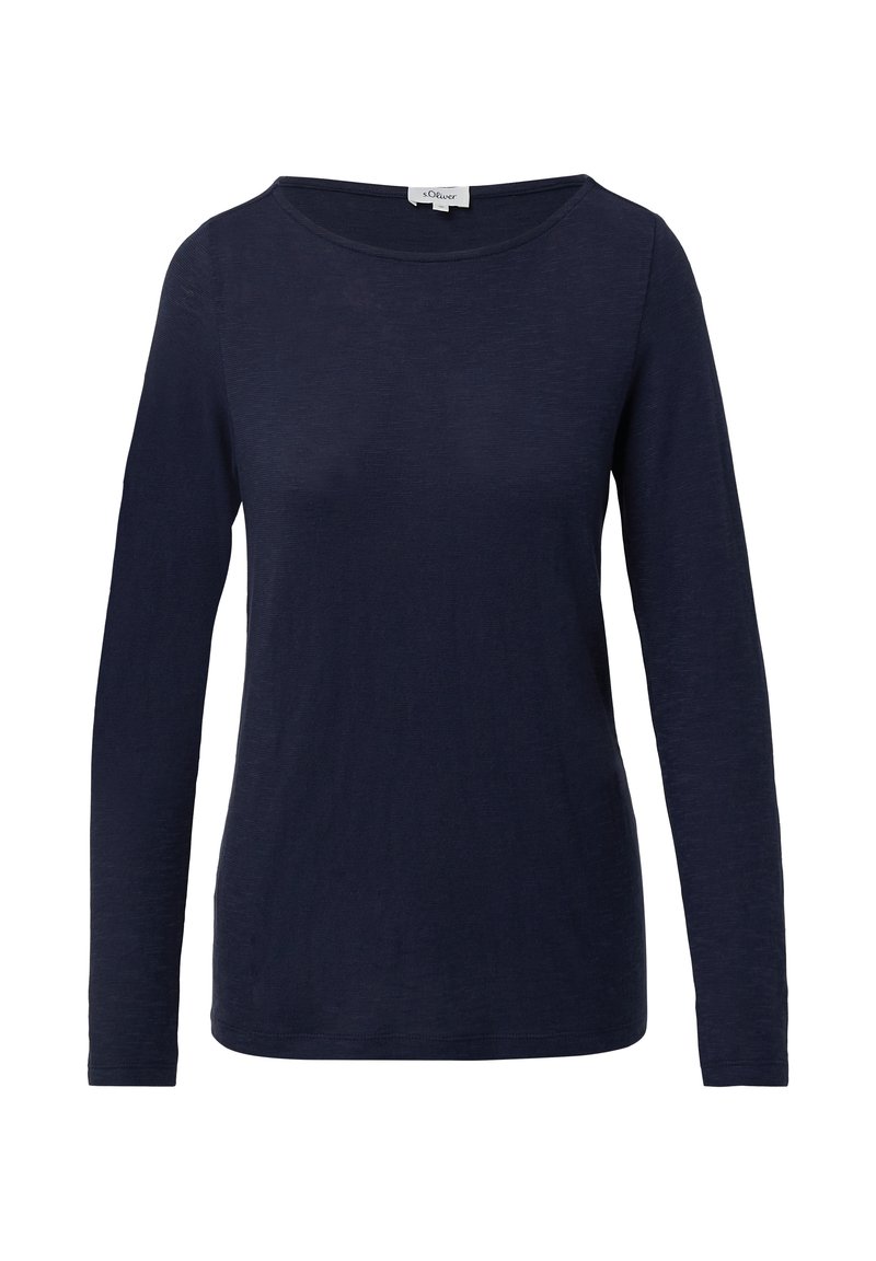 Camiseta de manga larga navy/azul marino