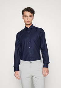 OLYMP Level Five Businesshemd - marine