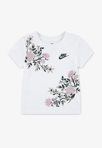 Nike Sportswear CLUB RINGLET - T-shirts med print - white