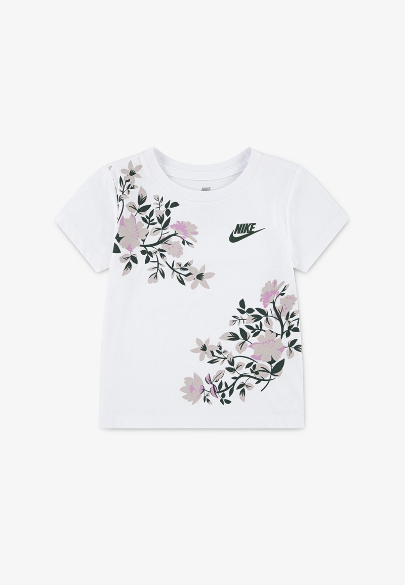 Nike Sportswear CLUB RINGLET - T-shirts med print - white