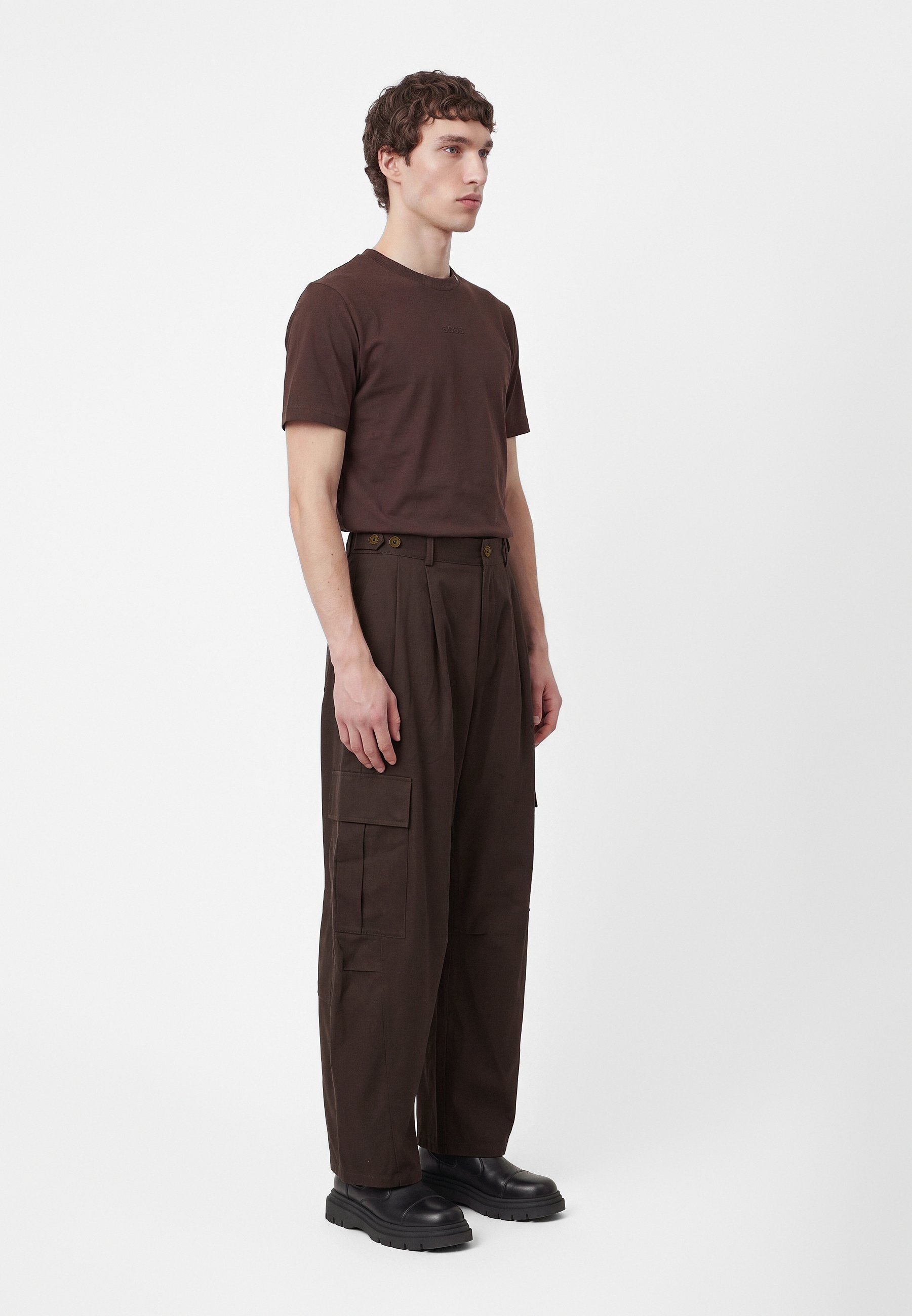 Feng Chen Wang 루즈 핏 카고 팬츠