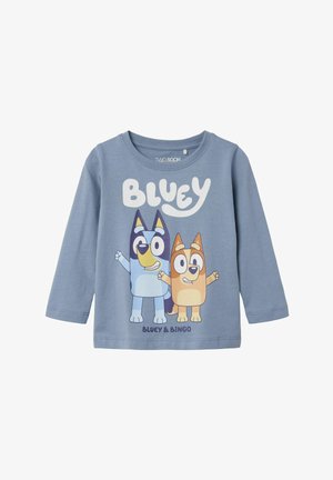 BLUEY - Top dugih rukava - faded denim