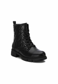 XTI Bottines à lacets - black