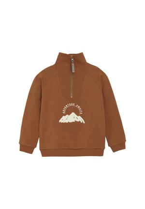 ZIPPER - Sweatshirt - mocha bisque