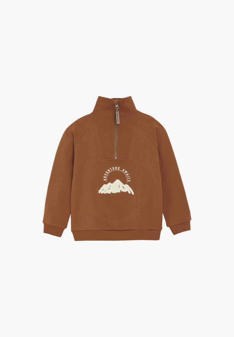 EN FANT ZIPPER - Sweatshirt - mocha bisque