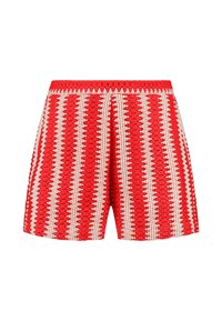 MAIA  - Šortky - red hibiscus crochet