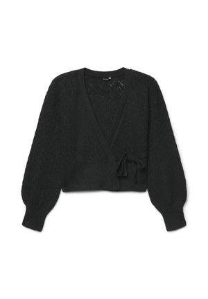 Calliope, MAGLIA TINTA UNITA - Strickjacke - ultrablack