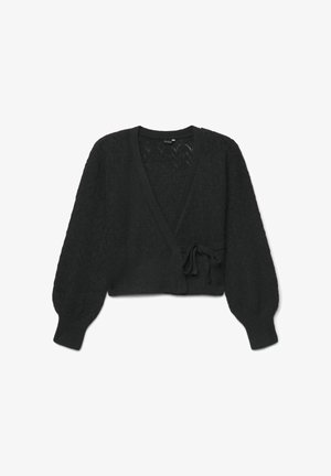 Calliope, MAGLIA TINTA UNITA - Strickjacke - ultrablack
