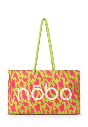 Shopping bag - zielony różowy