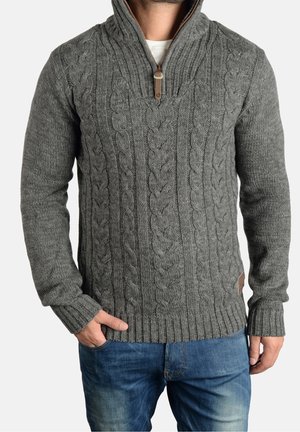 Strickpullover - dark grey