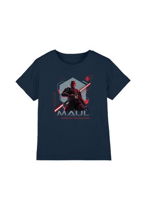 Star Wars MAUL SHADOW LORD DARK SIDE POWER UNISEX - T-Shirt print - dark blue