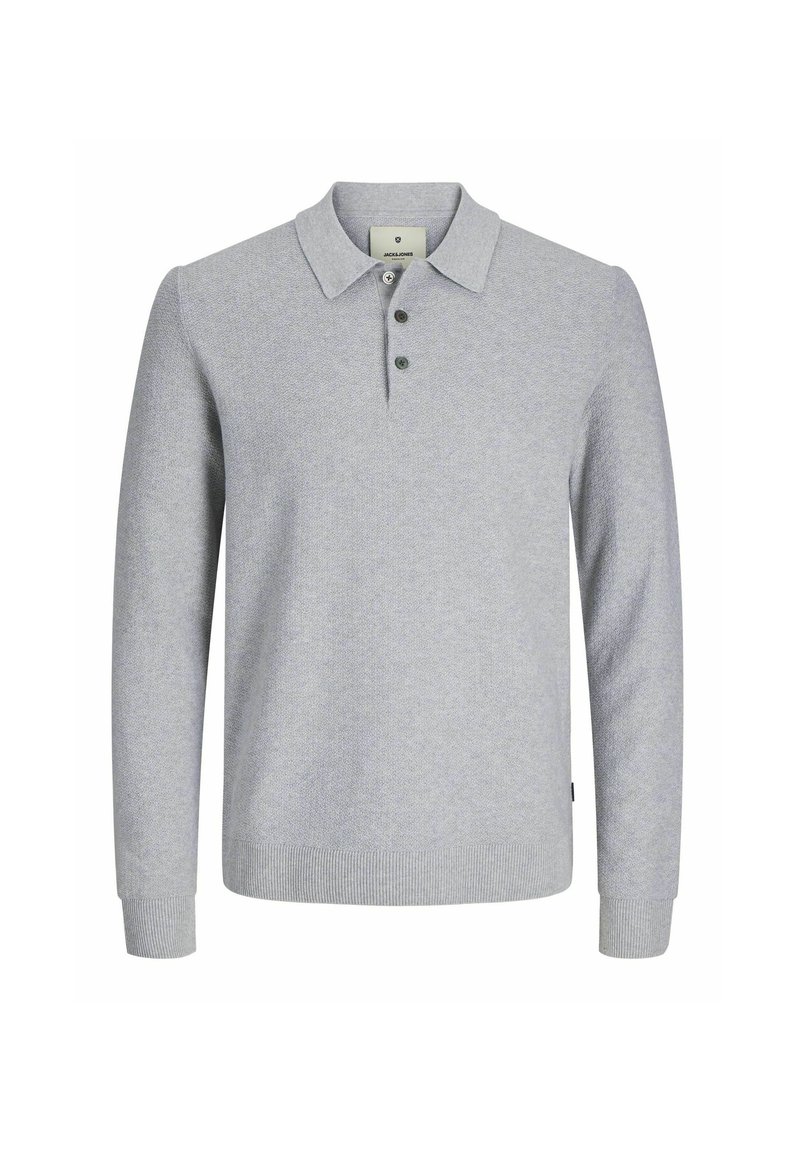 Jack & Jones PREMIUM Poloshirt grijs Jack & Jones PREMIUM Poloshirt grijs