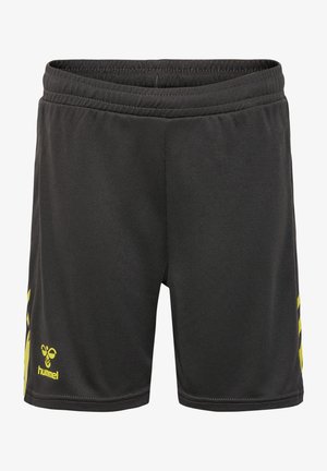 Hummel HMLAUTHENTIC - Short de sport - black/white/noir Hummel HMLAUTHENTIC - Short de sport - black/white/noir