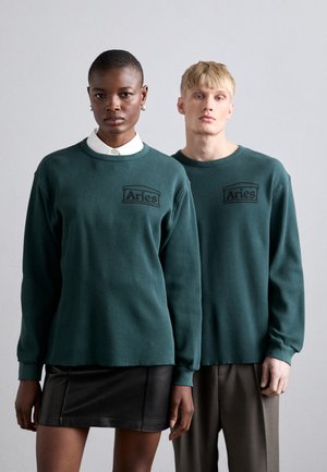 TEE UNISEX - Langarmshirt - dark olive