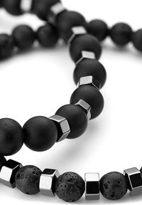 LUCLEON ONYX 2PACK - Armbånd - black