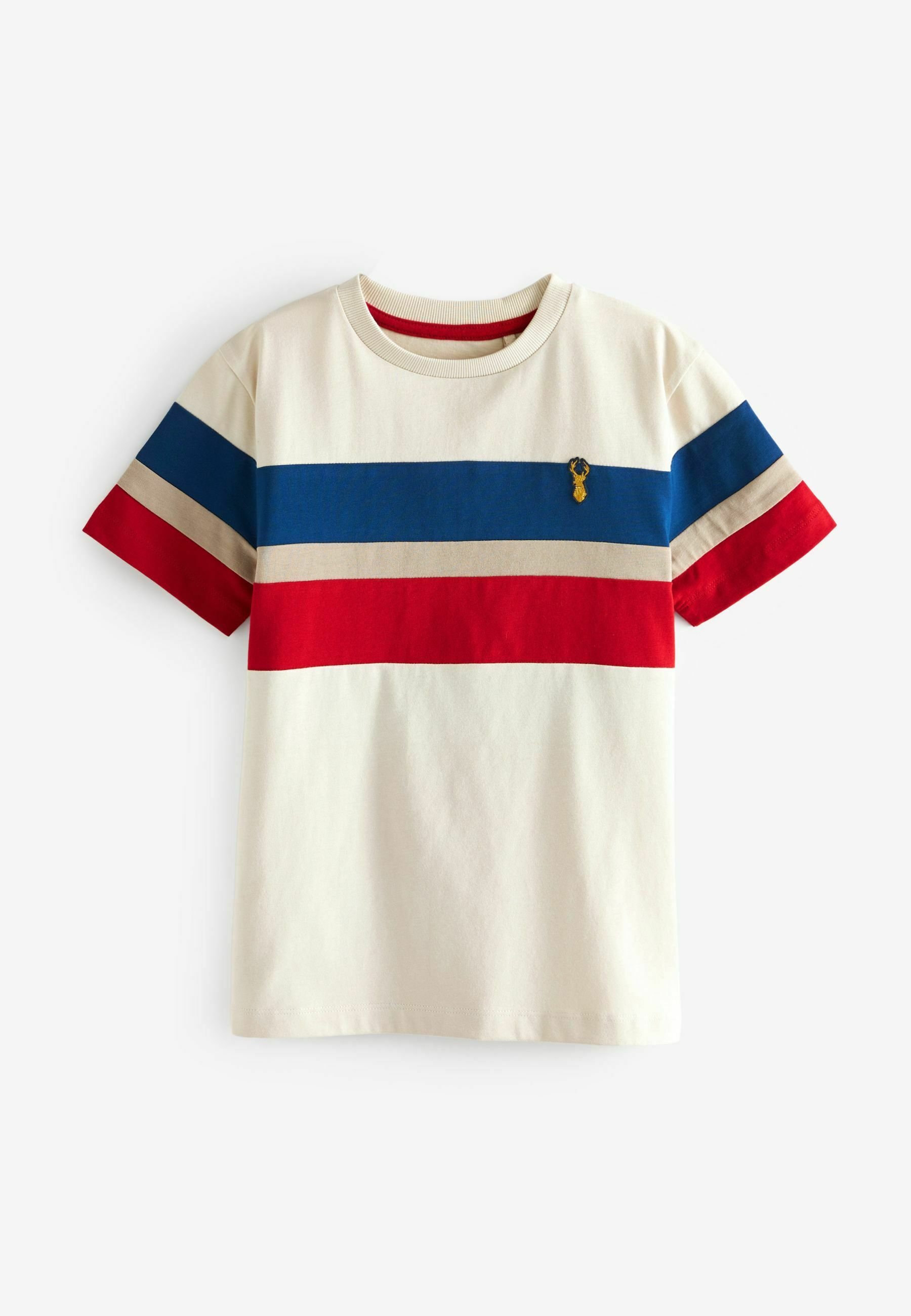 T-shirt en coton avec texte imprimé - Bleu vif - ENFANT | H&M FR