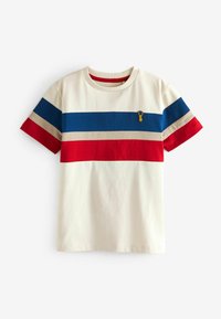 Next 3 PACK - REGULAR FIT - Printtipaita - red blue textured