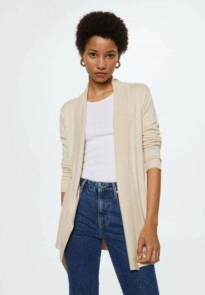 ALMA - Cardigan - lys pastelgrå