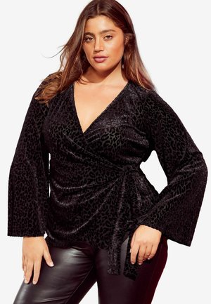 Friends Like These CURVE WRAP - REGULAR FIT - Palaidinė - black