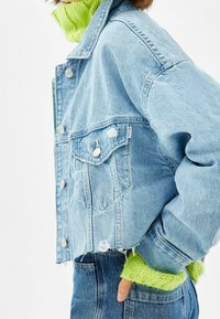 Bershka Jeansjacka - light blue