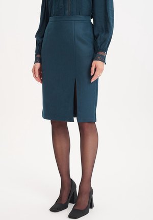 A-lijn rok - teal