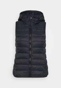 ONLNEWTAHOE HOOD WAISTCOAT - Vesta - black
