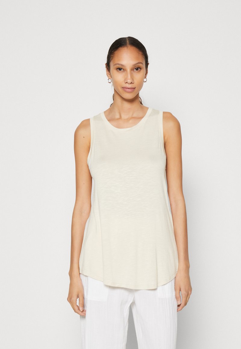 GAP LUXE TANK Top cobblestone/taupe Zalando.co.uk
