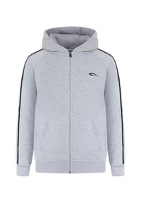 MIRAN ZIP HOODIE - Sweater met rits - grau melange